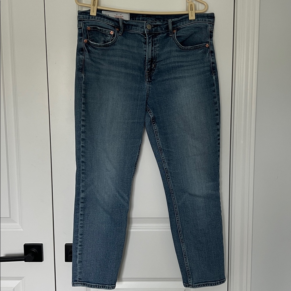 GAP Light Blue Vintage Slim Mid Rise Jeans